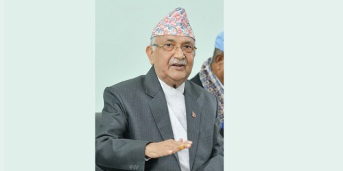 एमाले अध्यक्षद्वारा हुलाकी राजमार्गको अवलोकन